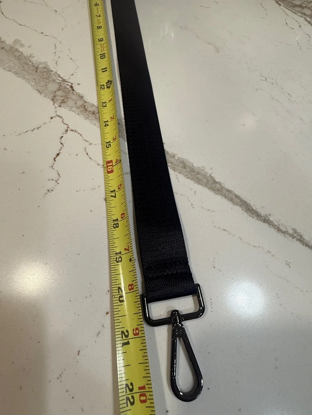 Black Detachable Shoulder Strap 23” for Women Bags